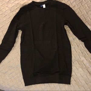 H&M long black sweater